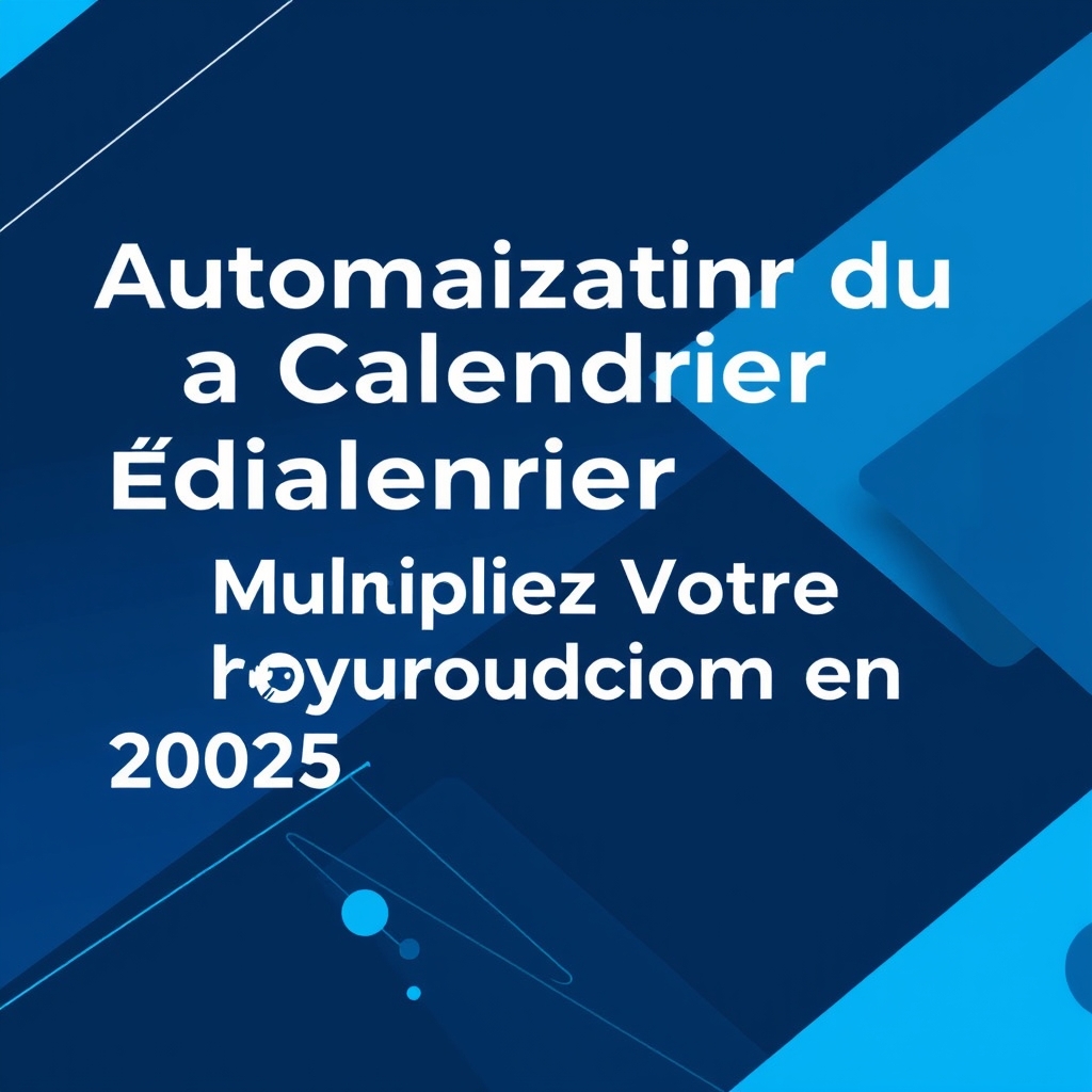 Automatisation du Calendrier Éditorial SEO : Multipliez Votre Production en 2025