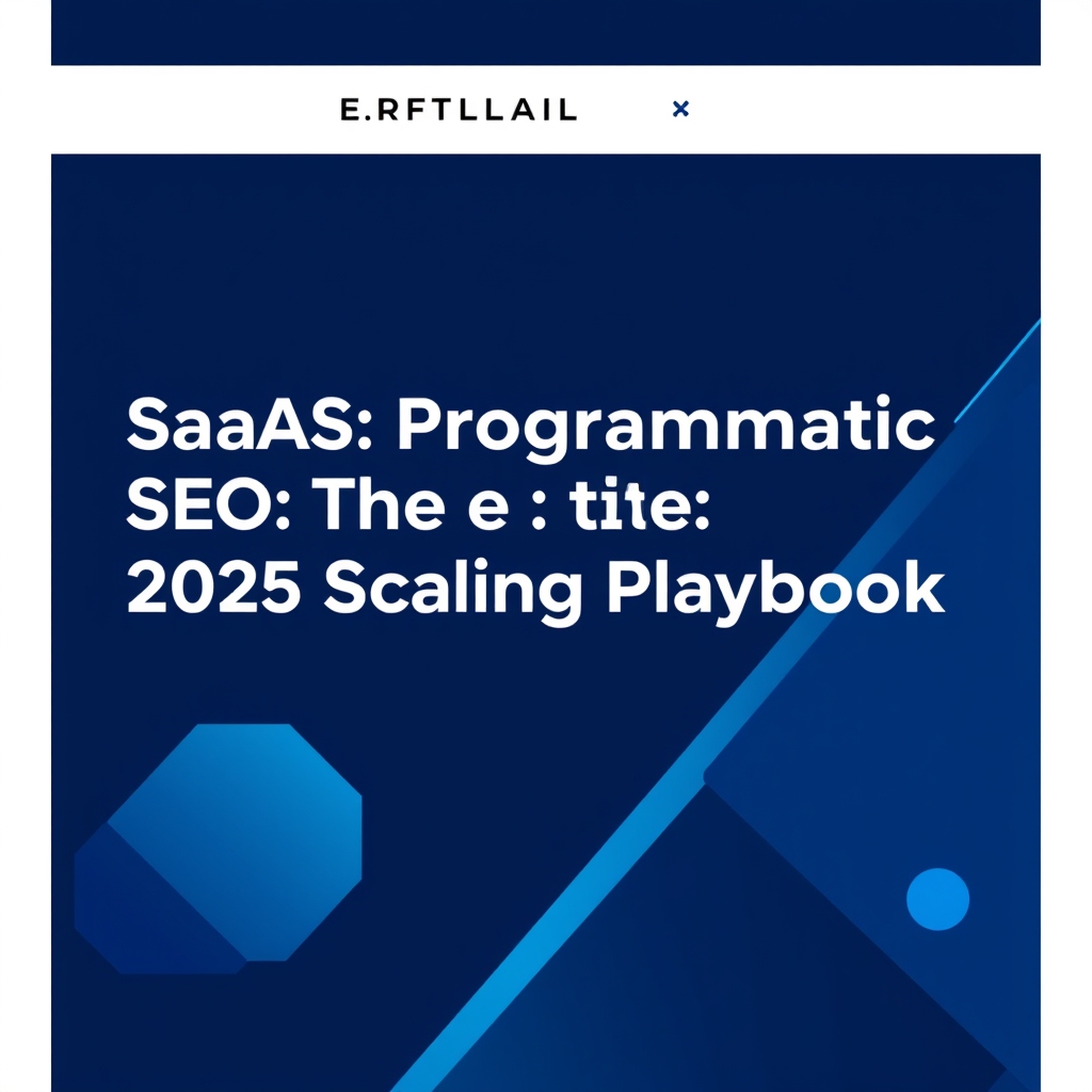 SaaS Programmatic SEO: The 2025 Scaling Playbook