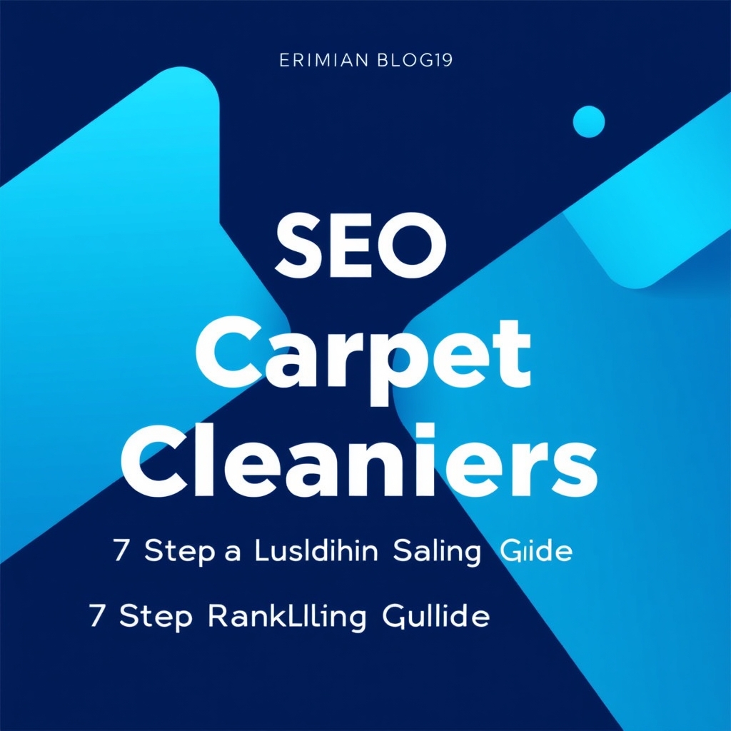 SEO for Carpet Cleaners: 7-Step Local Ranking Guide 2026