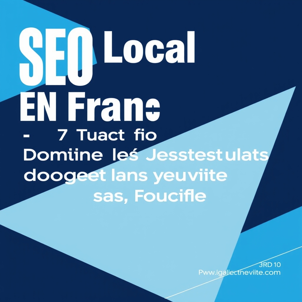 SEO Local en France : 7 Tactiques pour Dominer les Résultats Google dans Votre Ville