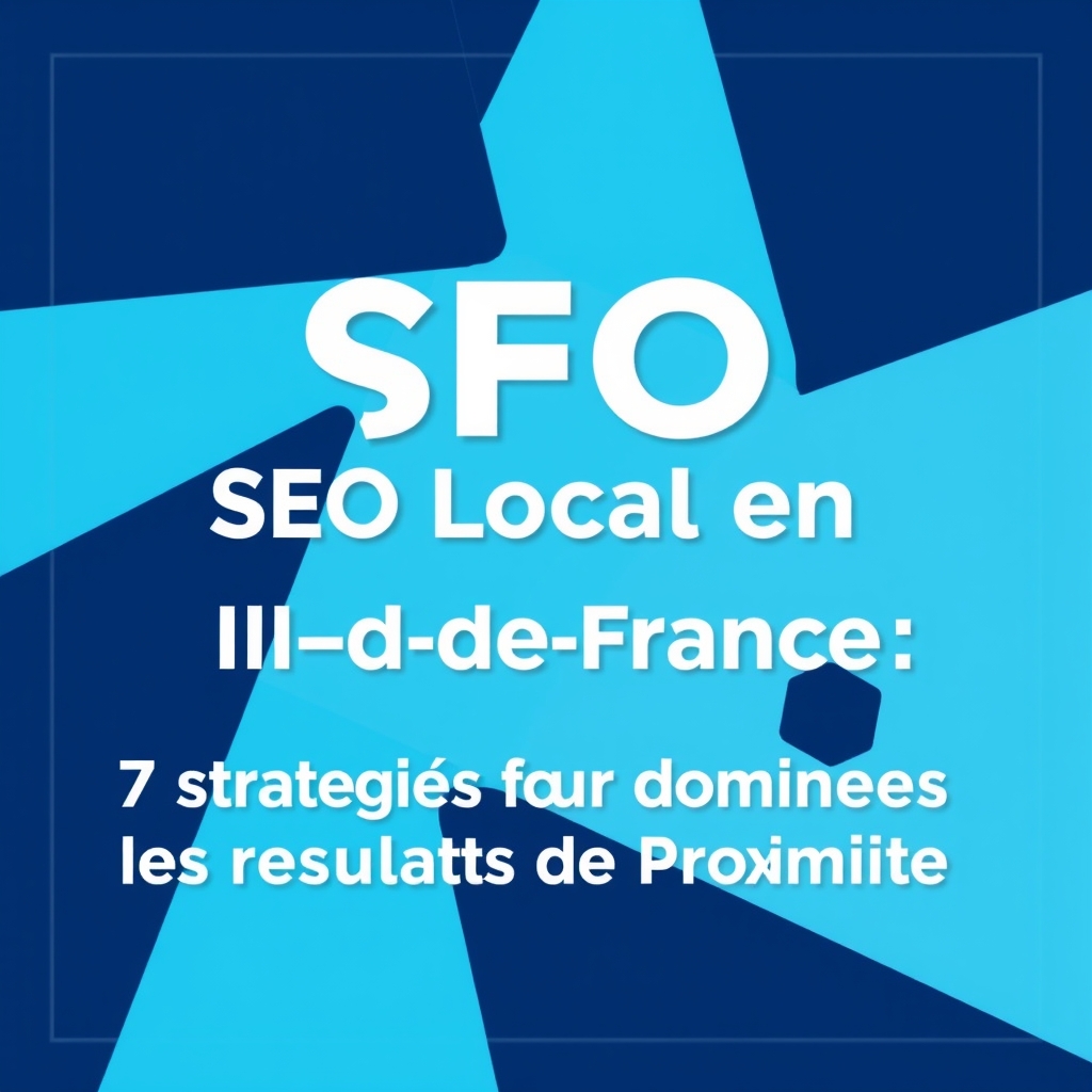 SEO Local en Île-de-France : 7 Stratégies pour Dominer les Résultats de Proximité