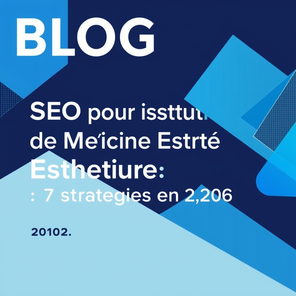 SEO pour Institut de Médecine Esthétique : 7 Stratégies Efficaces en 2026