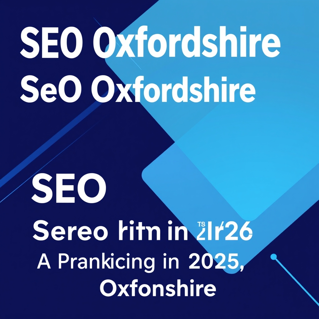 SEO Oxfordshire: A Practical Guide to Ranking in 2025