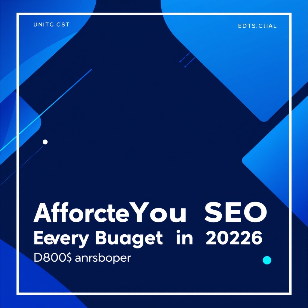 Affordable SEO Marketing: What You Get for Every Budget in 2026