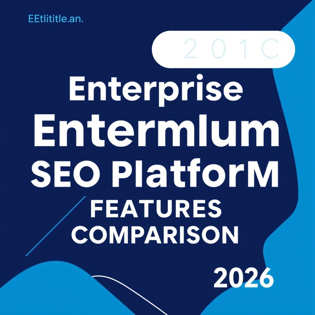 Enterprise SEO Platform Features Comparison 2026