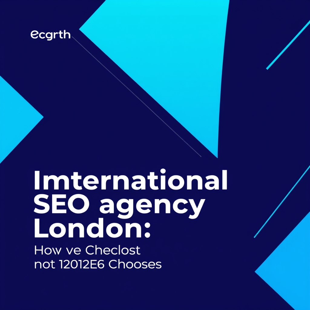 International SEO Agency London: How to Choose in 2026